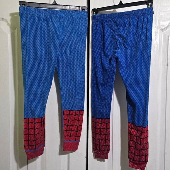 Disney Store Marvel Spider-Man PJ Pals Pajamas Lot Spiderman Costume Kids 7 8 - Picture 6 of 9